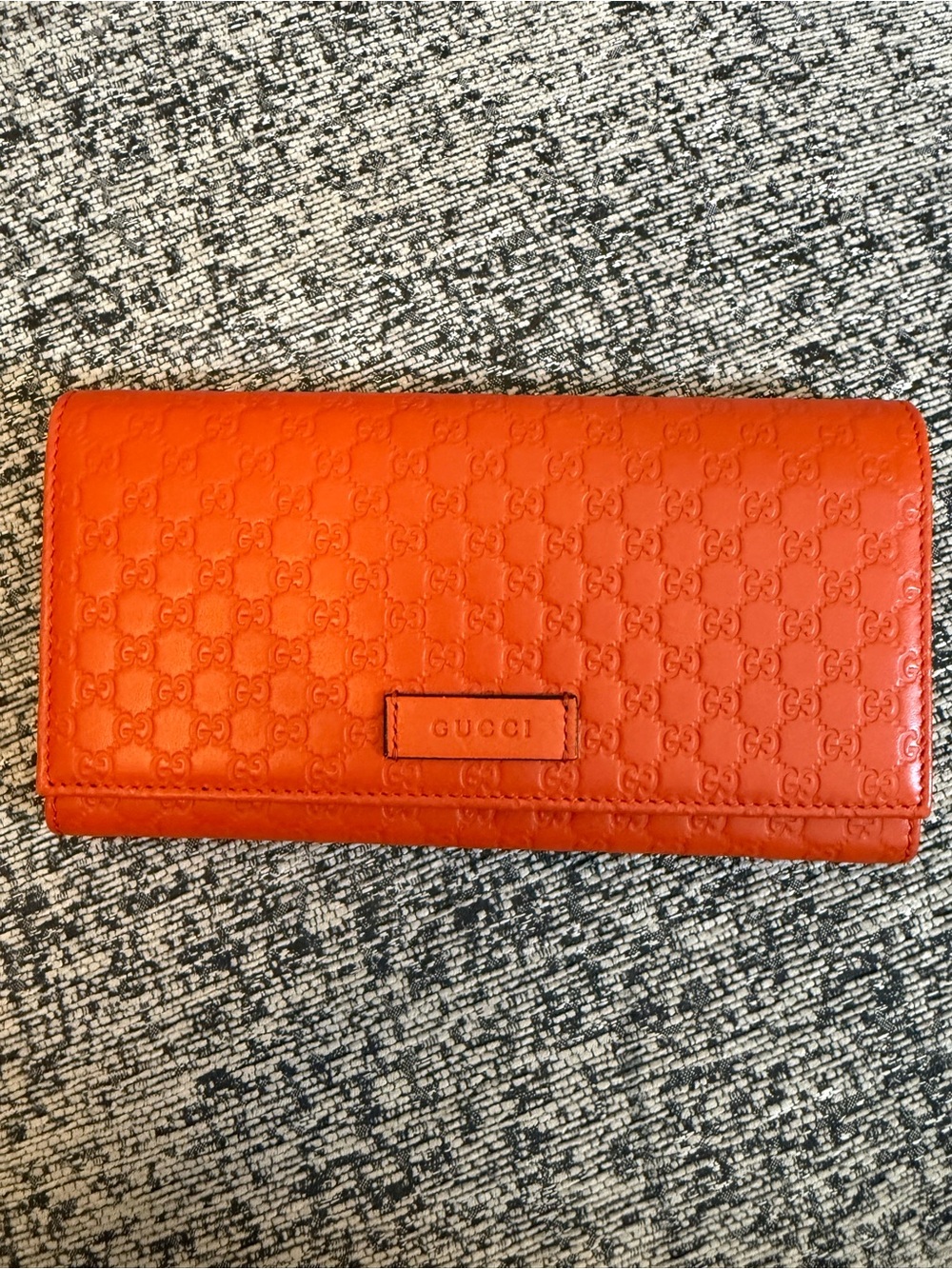 Gucci Soft Microguccissima Continental Wallet